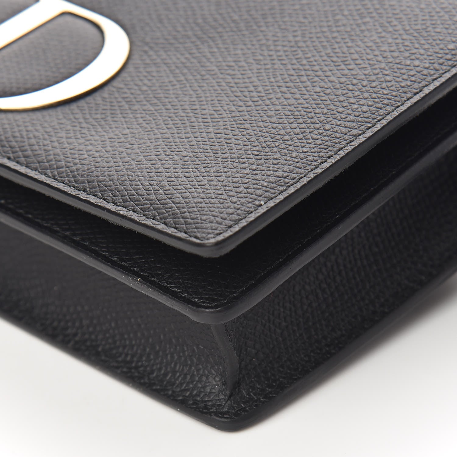 Christian Dior Calfskin 30 Montaigne 2 in 1 Pouch Black 11 of 12