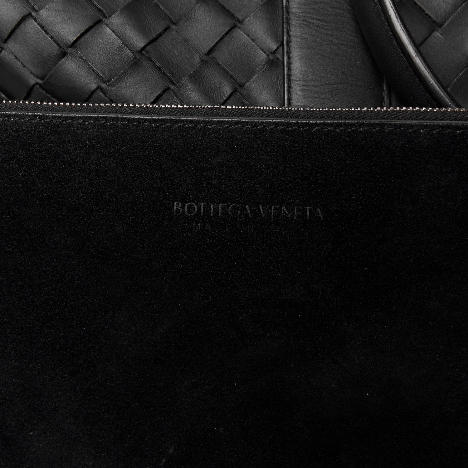 Bottega Veneta Nappa Intrecciato Duffle Bag Black 10 of 13