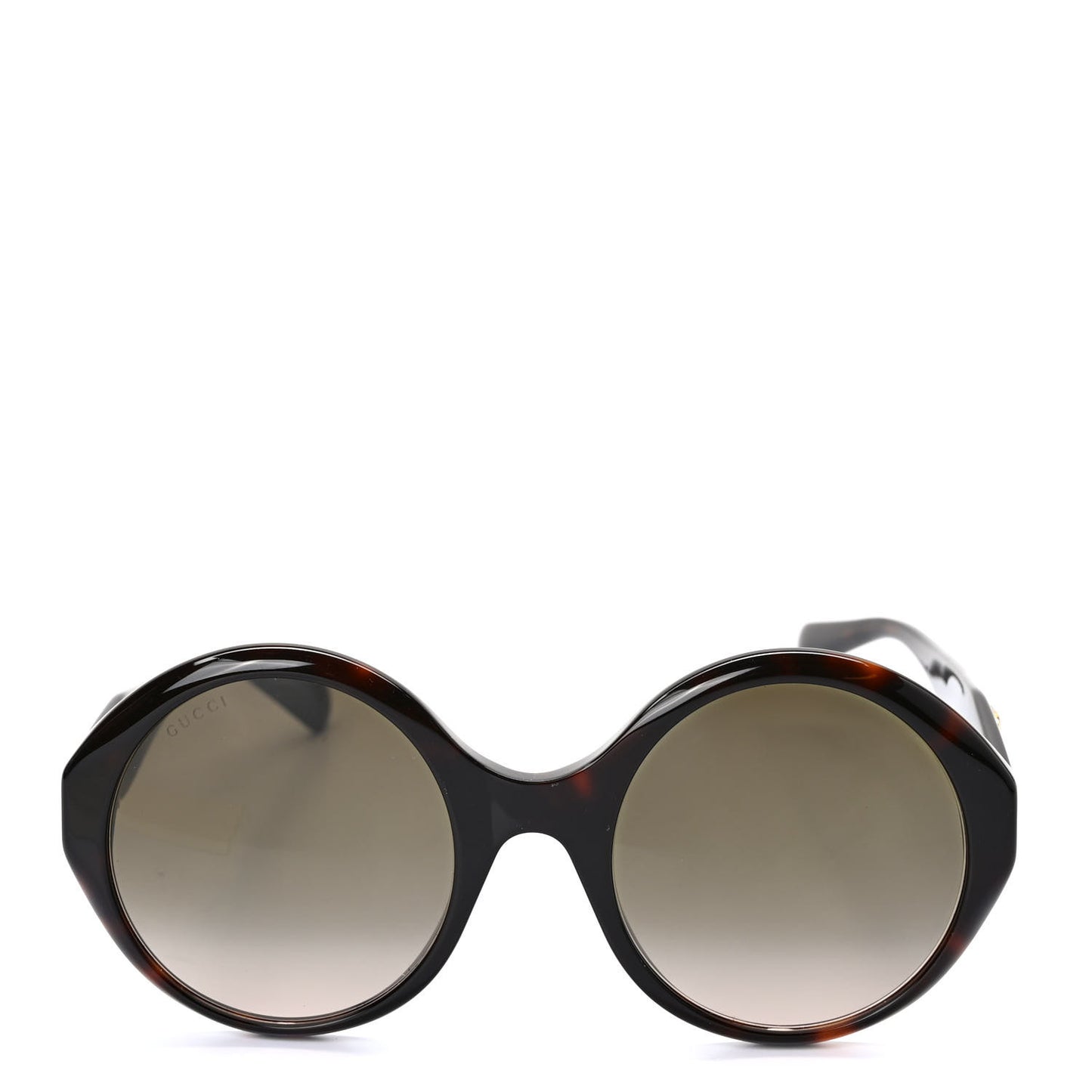 Acetate Round Frame Sunglasses GG0797S Tortoise