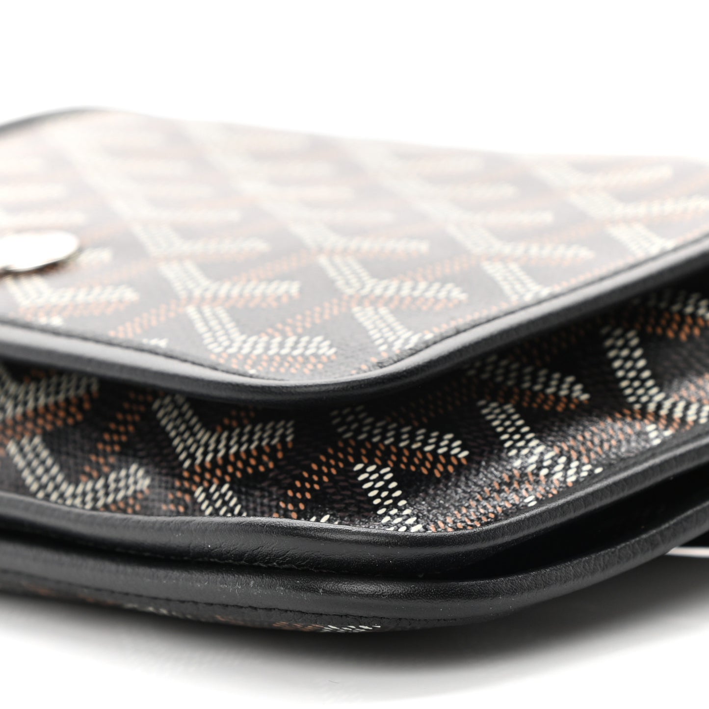 Goyardine Plumet Wallet Clutch Black
