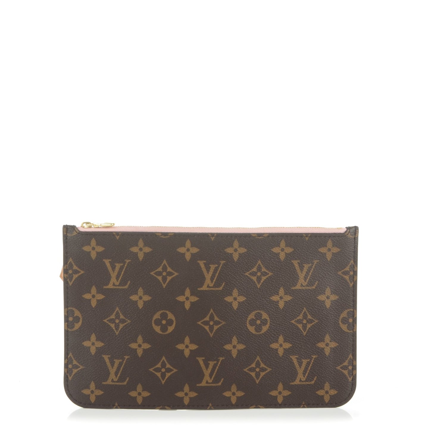 Monogram Neverfull MM GM Pochette Rose Ballerine