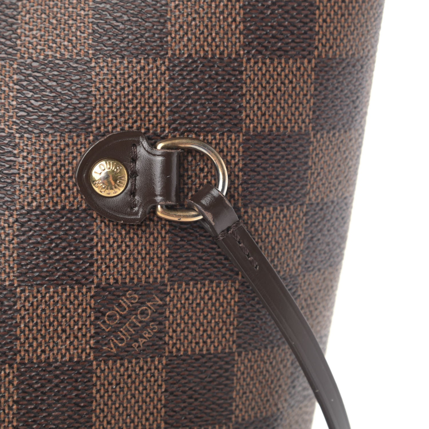 Louis Vuitton Damier Ebene Neverfull MM 9 of 10