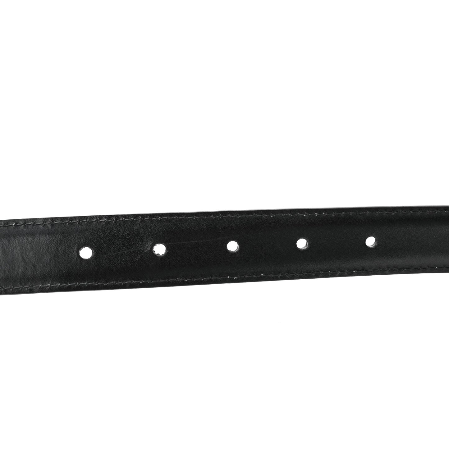 Box Calfskin Medium 25mm Triomphe Belt Black 75 30 Black