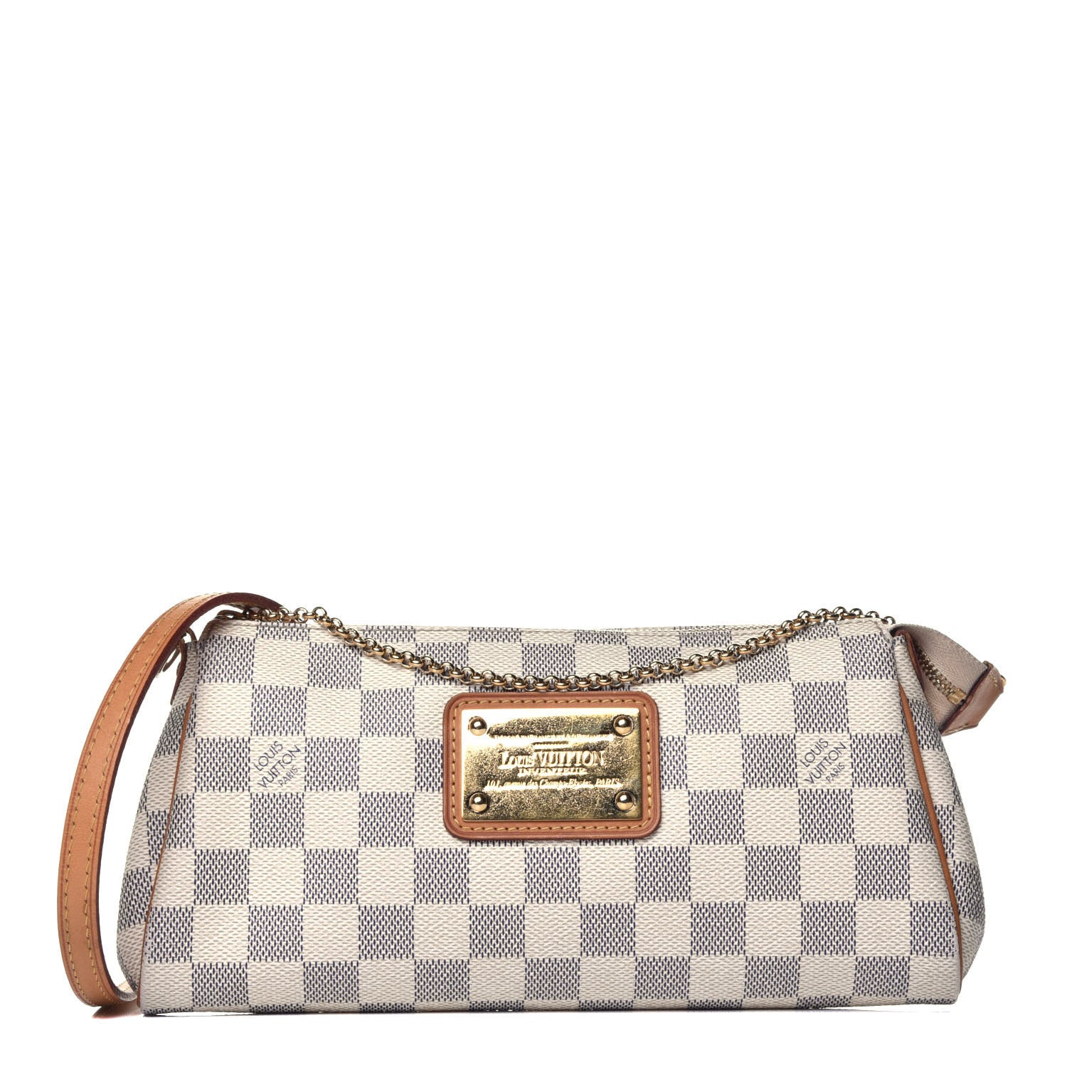 Louis Vuitton Damier Azur Eva Clutch 1 of 8