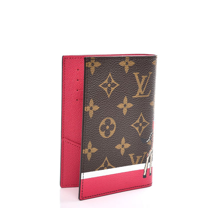 Louis Vuitton Monogram 2017 Christmas Animation Passport Cover 3 of 7
