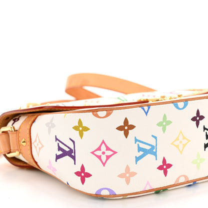 Louis Vuitton Monogram Multicolor Sologne White 8 of 9