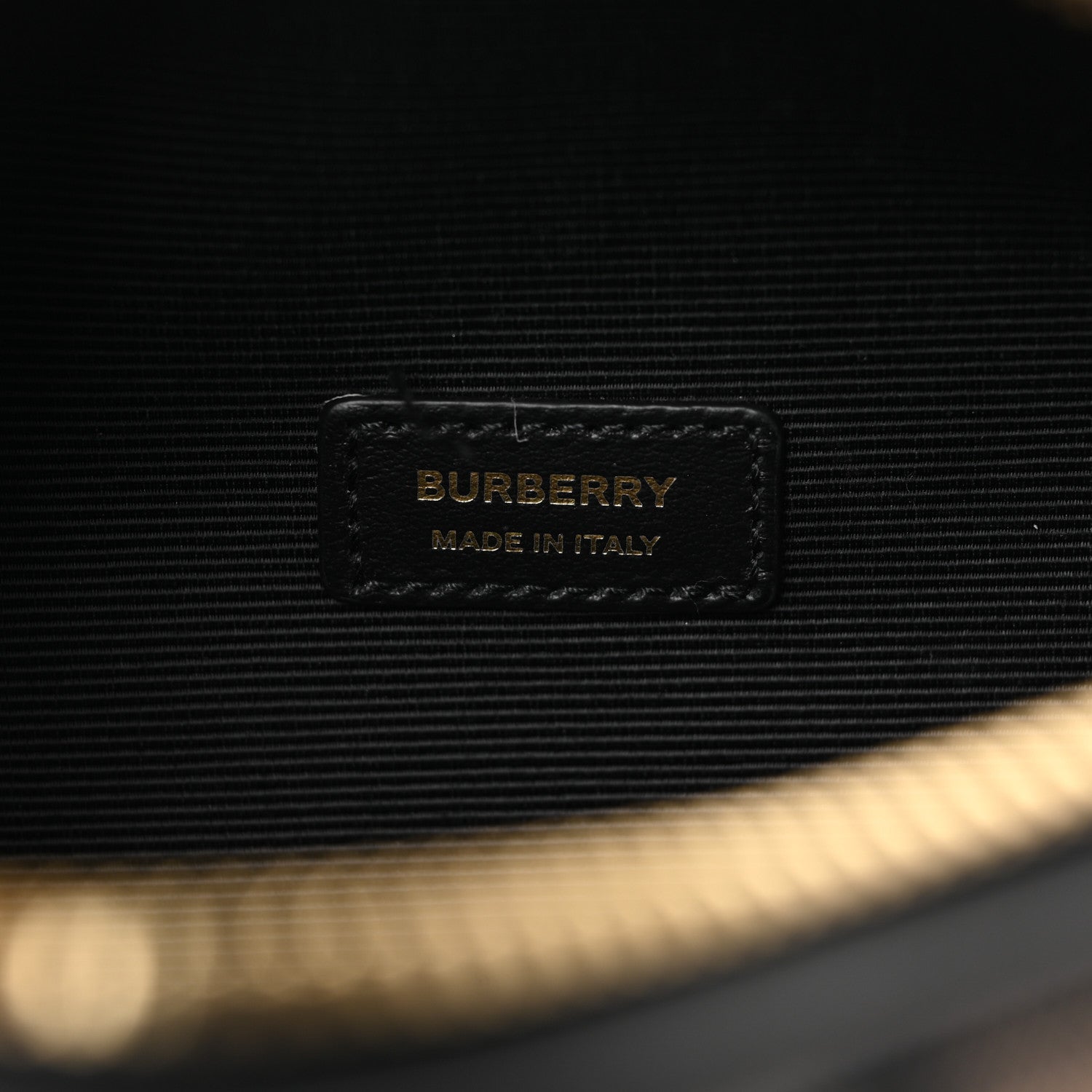 Burberry Vintage Check Calfskin Barrel Bag Beige Black 6 of 8