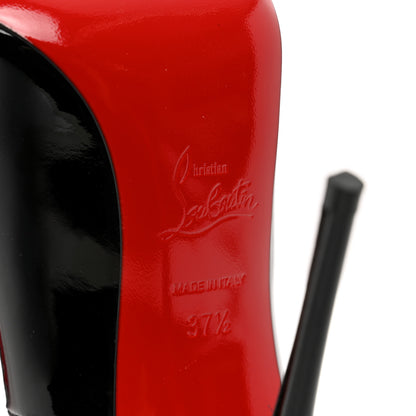 Christian Louboutin Patent So Kate 120 Pumps 37.5 Black 7 of 9