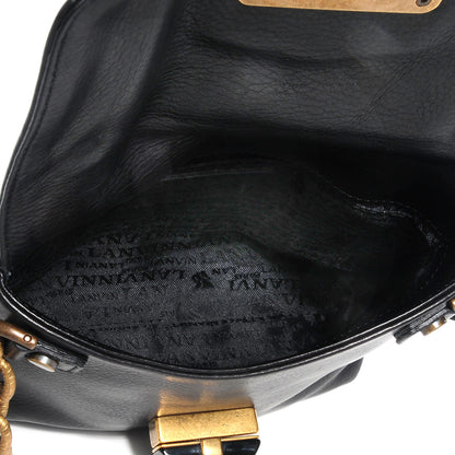 Lanvin Leather Happy Mini Pop Crossbody Black 5 of 6