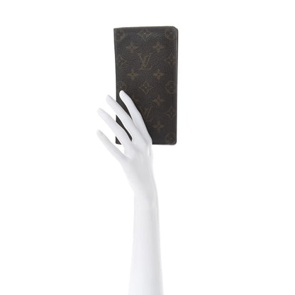 Louis Vuitton Monogram Porte Valeurs Checkbook Wallet 2 of 9