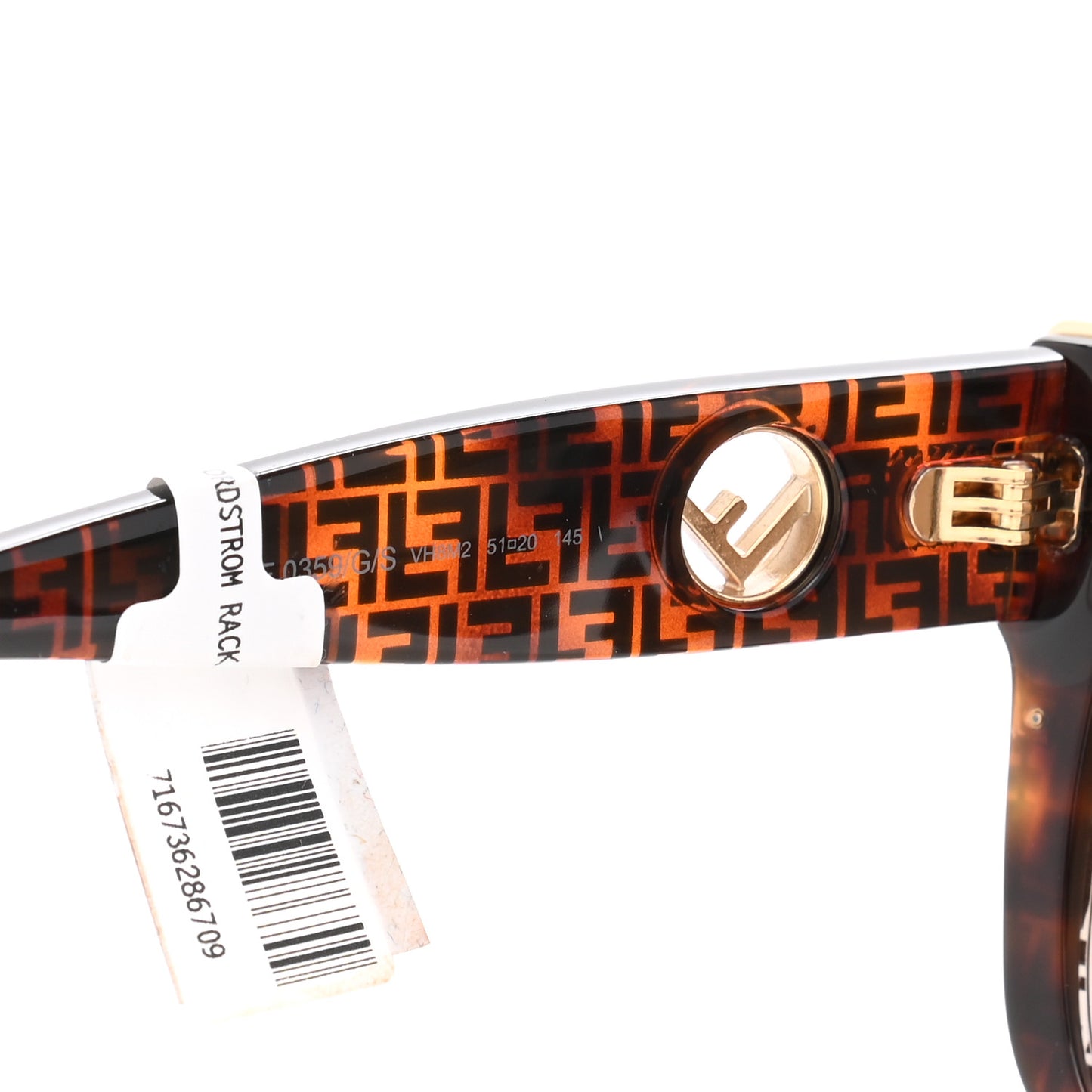 Acetate F is Fendi 51mm Cat Eye Sunglasses FF 0359/S Tortoise Camouflage
