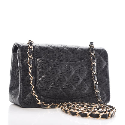 Chanel Caviar Quilted Mini Rectangular Flap Black 3 of 7