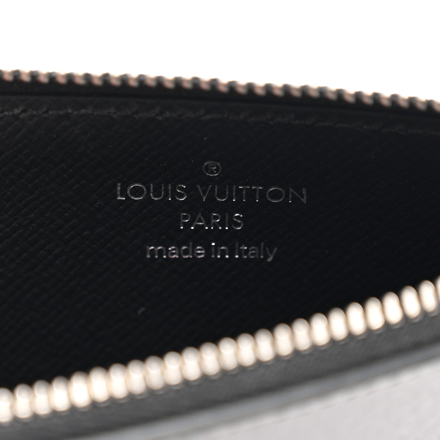 Louis Vuitton Reverse Monogram Eclipse Taiga Coin Card Holder 6 of 7