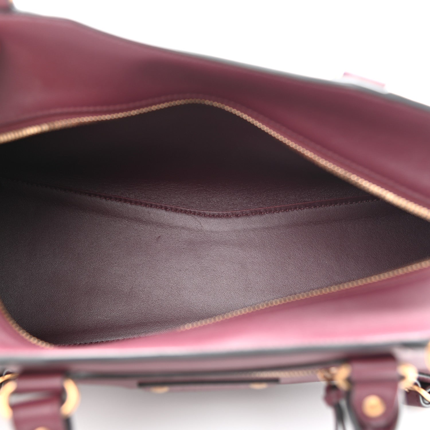 Balenciaga Smooth Calfskin Brass Hardware Neo Classic S City Burgundy 5 of 10