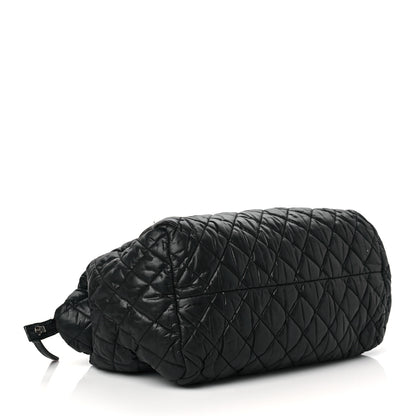 Chanel Nylon Quilted Medium Coco Cocoon Tote Black 3 of 10