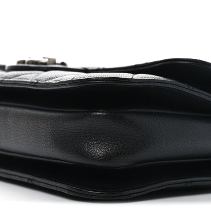 Chanel Goatskin Quilted Medium Perfect Edge Flap Black 10 of 10