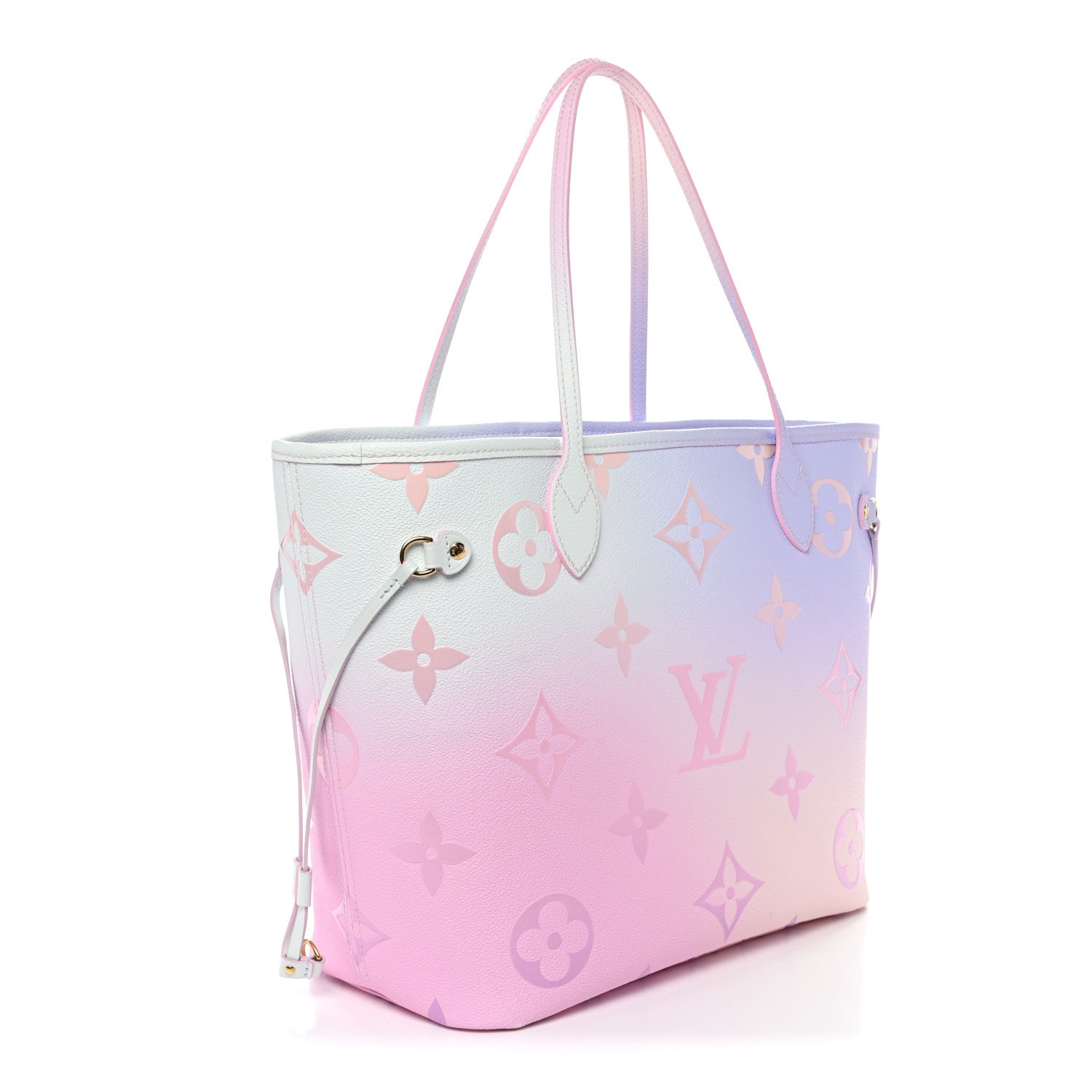 Louis Vuitton Monogram Giant Spring In The City Neverfull MM Sunrise Pastel 4 of 10