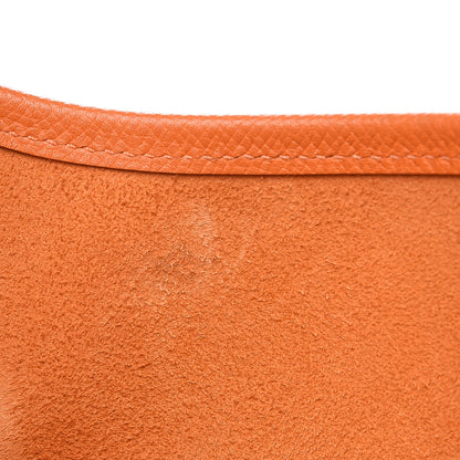 Hermes Epsom Evelyne GM Orange 9 of 13