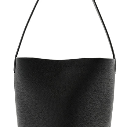 The Row Grained Calfskin Small N/S Park Tote Black 7 of 9