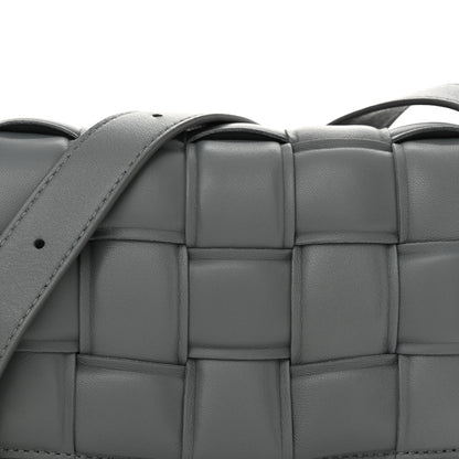 Bottega Veneta Nappa Maxi Intreccio Small Padded Cassette Crossbody Thunder 8 of 11