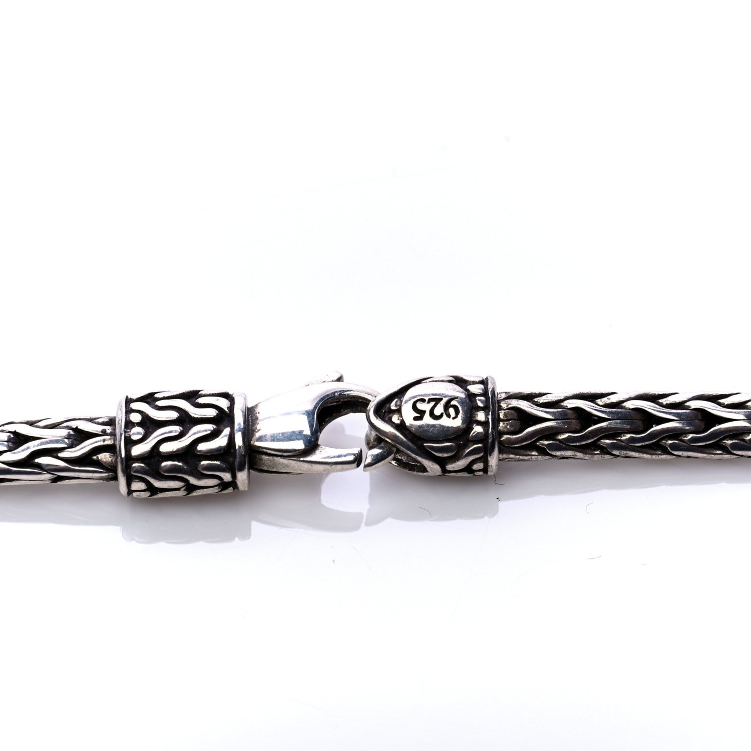 John Hardy Sterling Silver 3.5mm Classic Chain Necklace 36" 4 of 6
