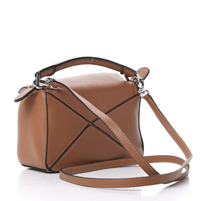 Loewe Calfskin Mini Puzzle Bag Tan 2 of 9