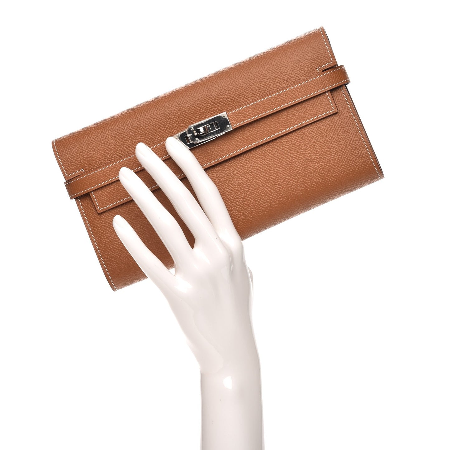 Epsom Kelly Longue Wallet Gold