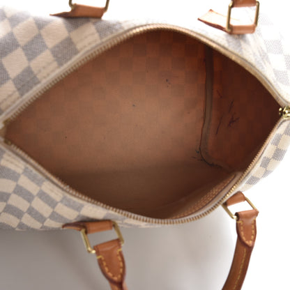 Louis Vuitton Damier Azur Speedy 30 5 of 10