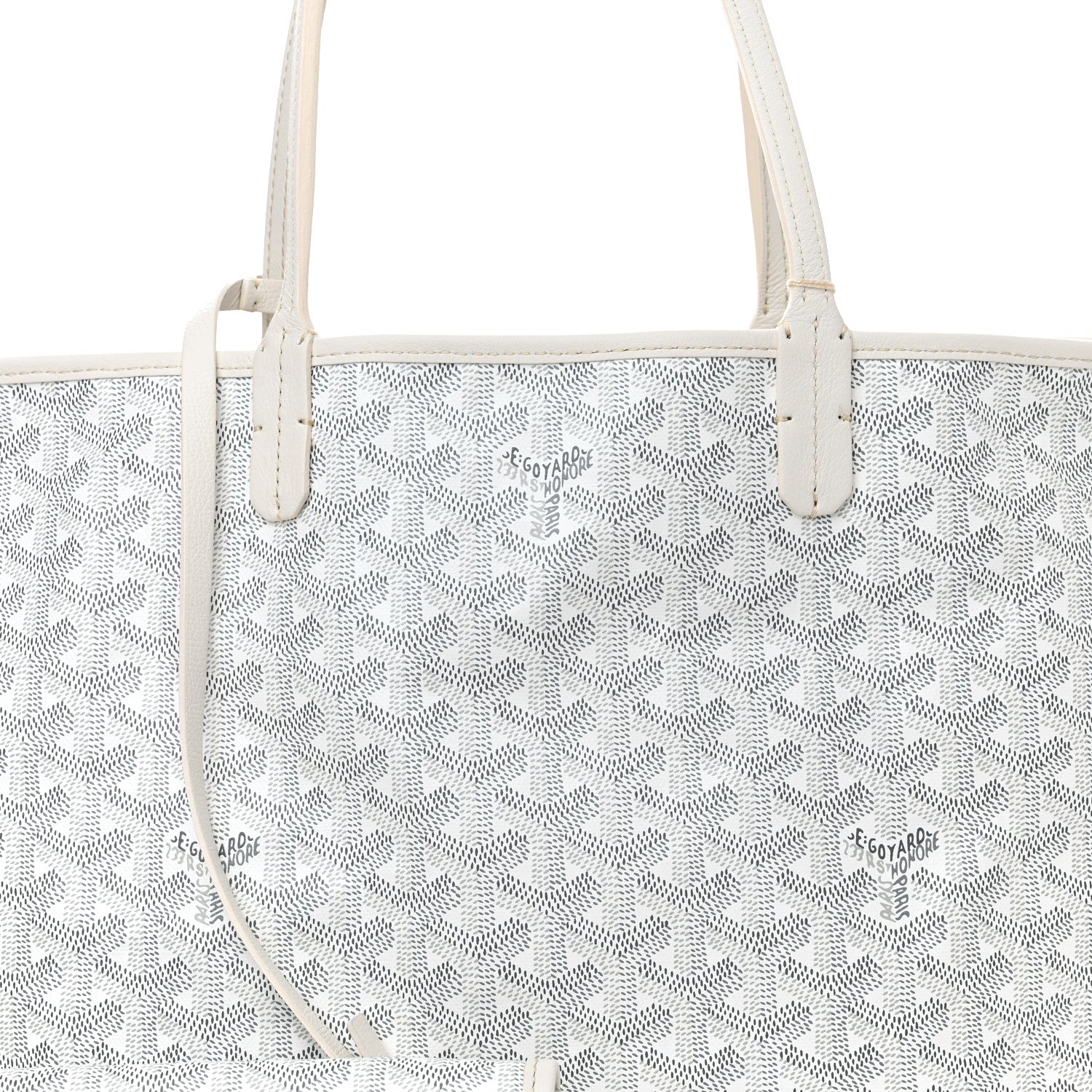 Goyard Goyardine Reversible Anjou PM White 16 of 18