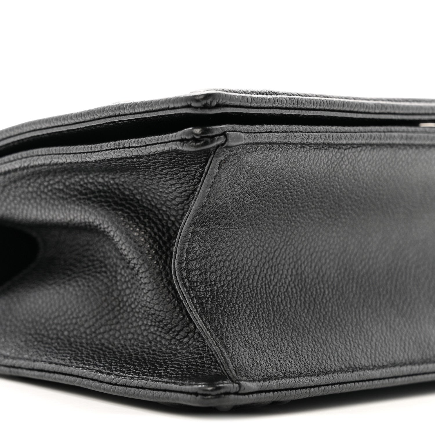 Christian Dior Grained Calfskin Small Diorama Flap Bag Black 9 of 11