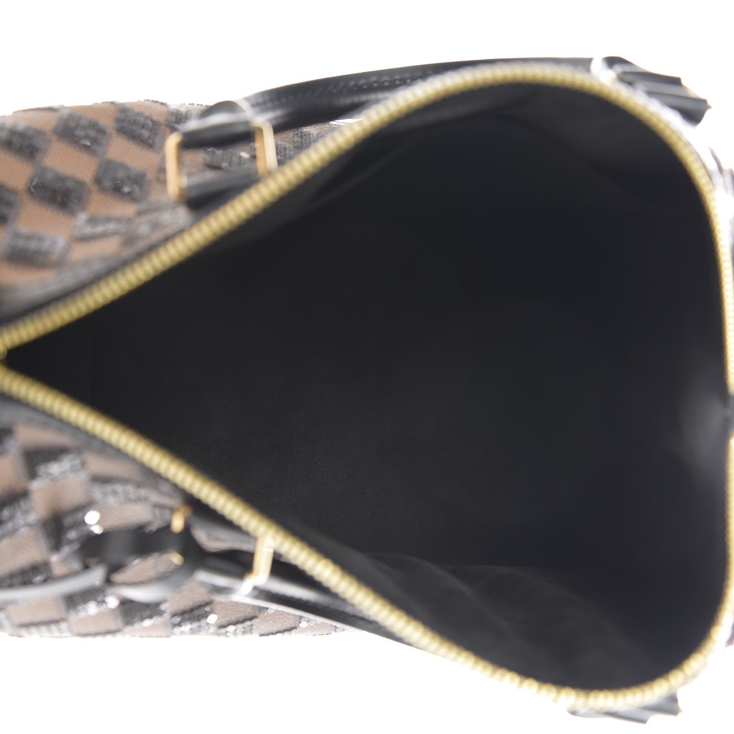 Louis Vuitton Damier Paillettes Speedy 30 Black 5 of 10