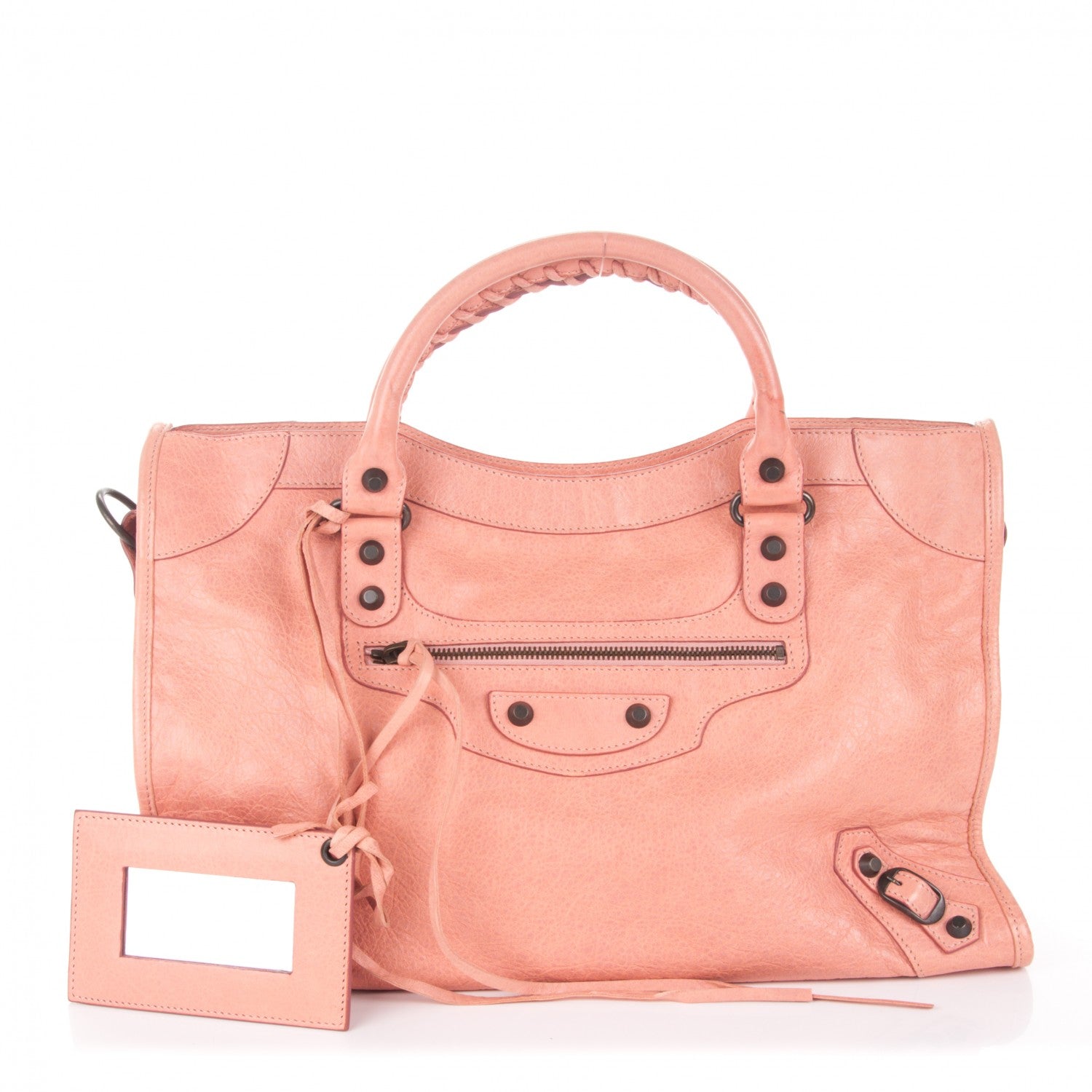 Balenciaga Agneau Classic Hardware City Vieux Rose 1 of 8