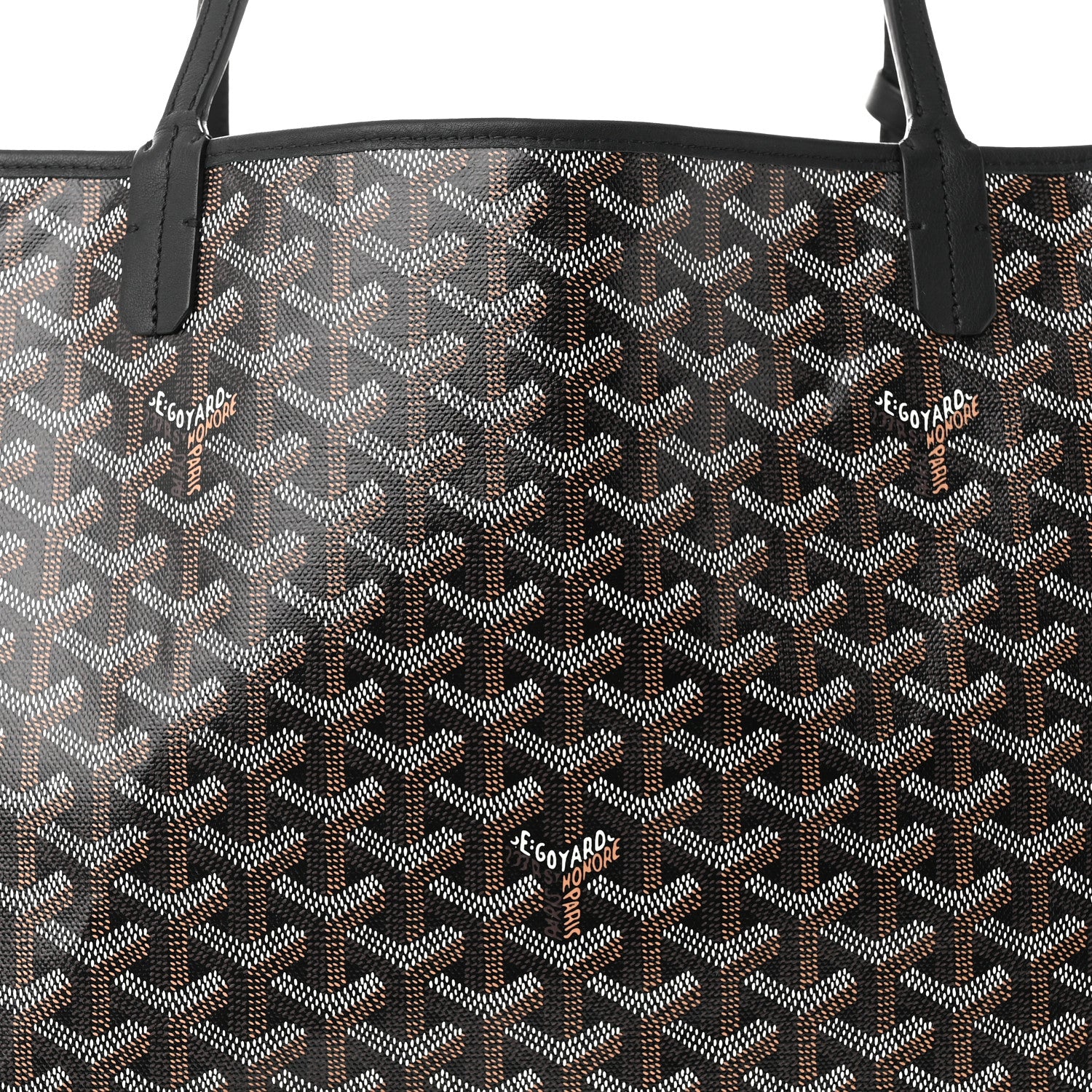 Goyard Goyardine Saint Louis GM Black 8 of 12