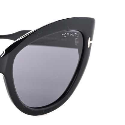Tom Ford Acetate Anya Cat Eye Sunglasses TF762 Black 7 of 7