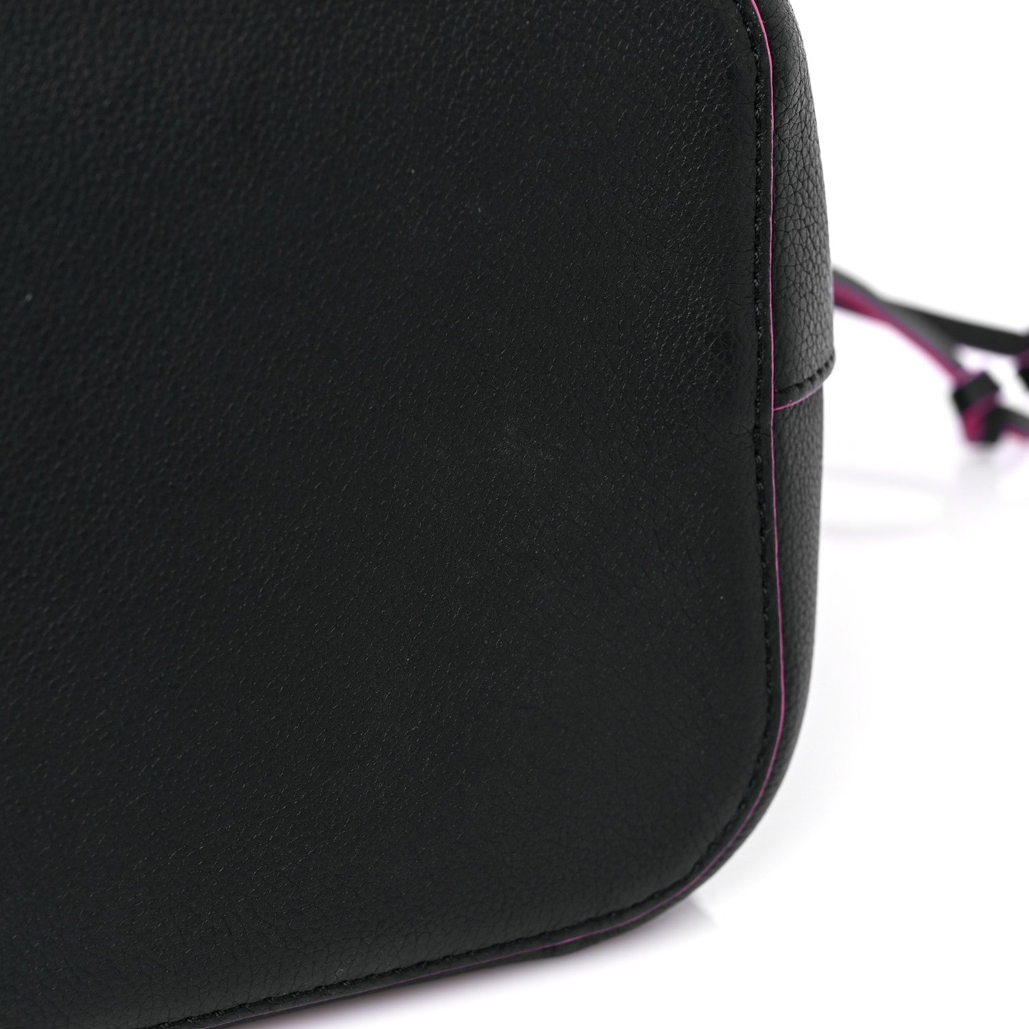 Louis Vuitton Calfskin Lockme Bucket Black 12 of 13