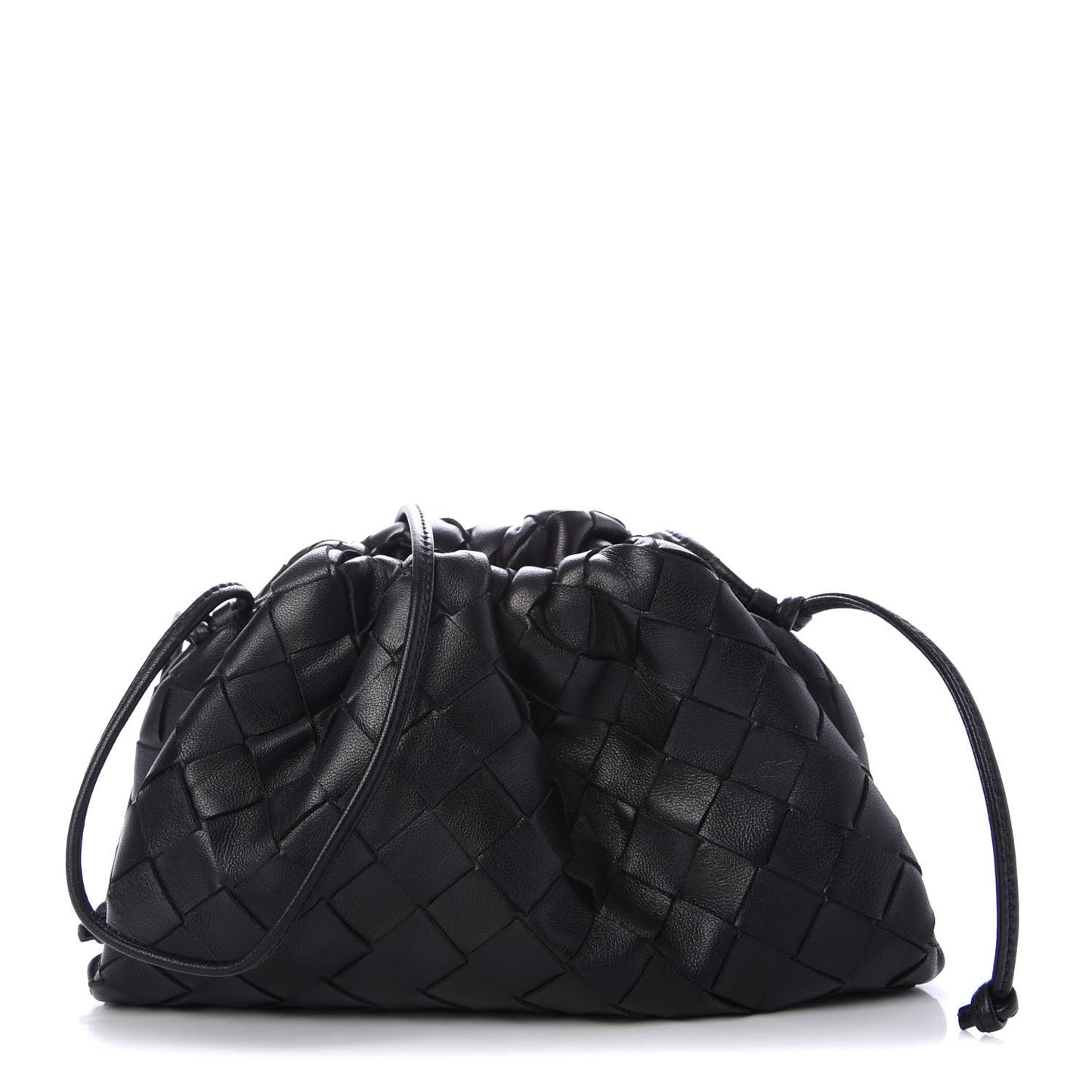 Nappa Intrecciato The Mini Pouch Black