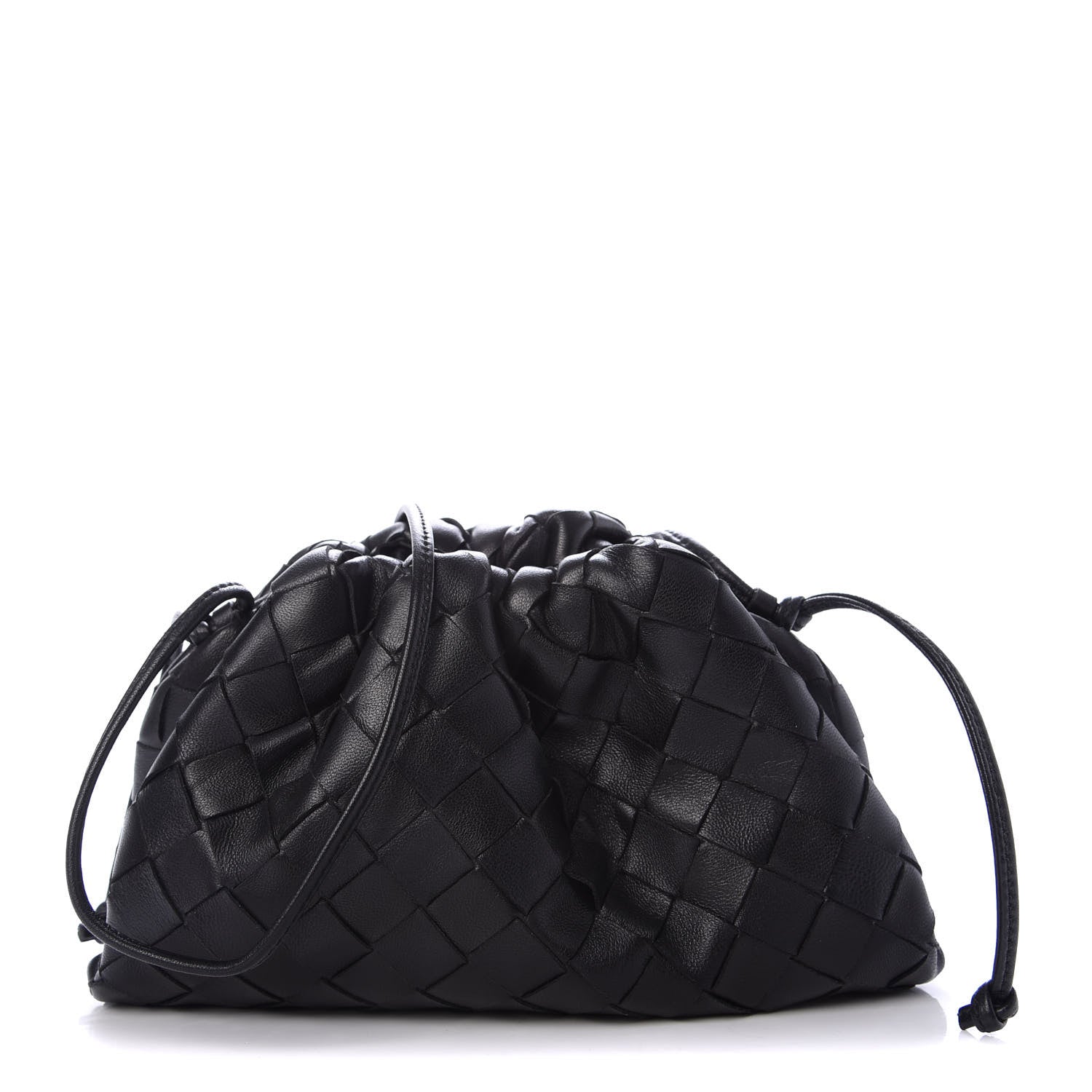 Bottega Veneta Nappa Intrecciato The Mini Pouch Black 1 of 9