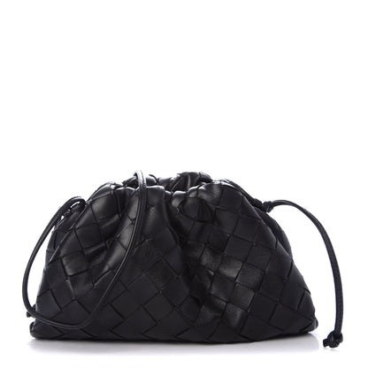 Bottega Veneta Nappa Intrecciato The Mini Pouch Black 1 of 9