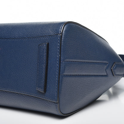 Givenchy Sugar Goatskin Mini Antigona Night Blue 6 of 8
