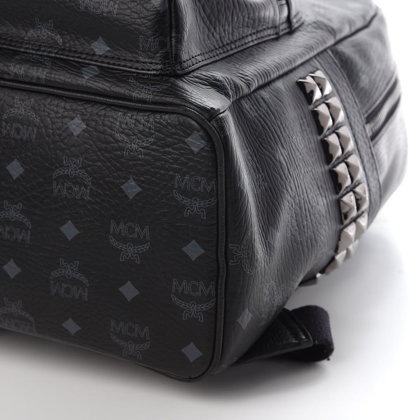 Visetos Small Side Stud Stark Backpack Black