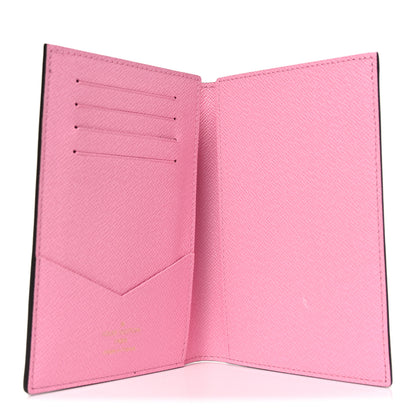 Louis Vuitton Monogram 2023 Christmas Animation Alpine Passport Cover Pink 5 of 6