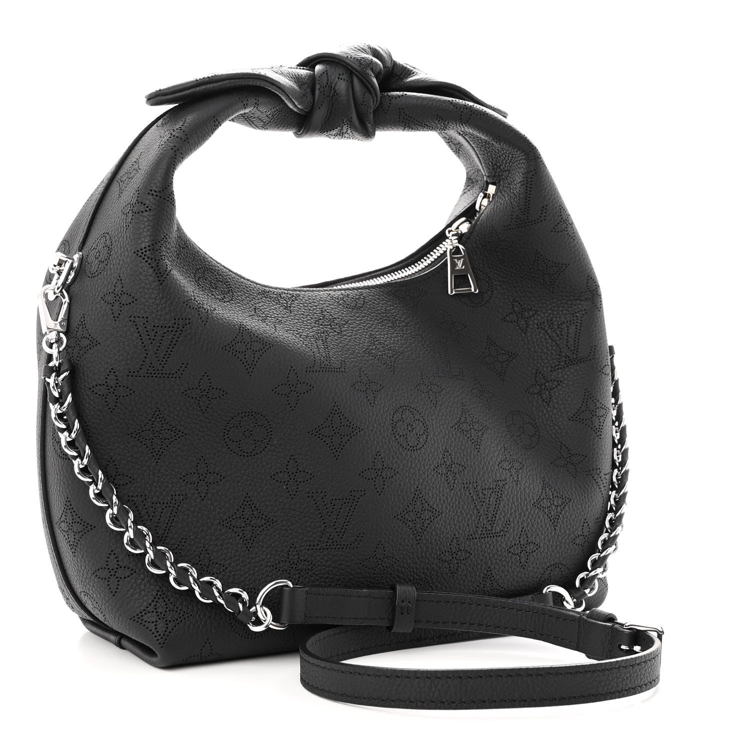 Louis Vuitton Mahina Why Knot PM Black 2 of 8