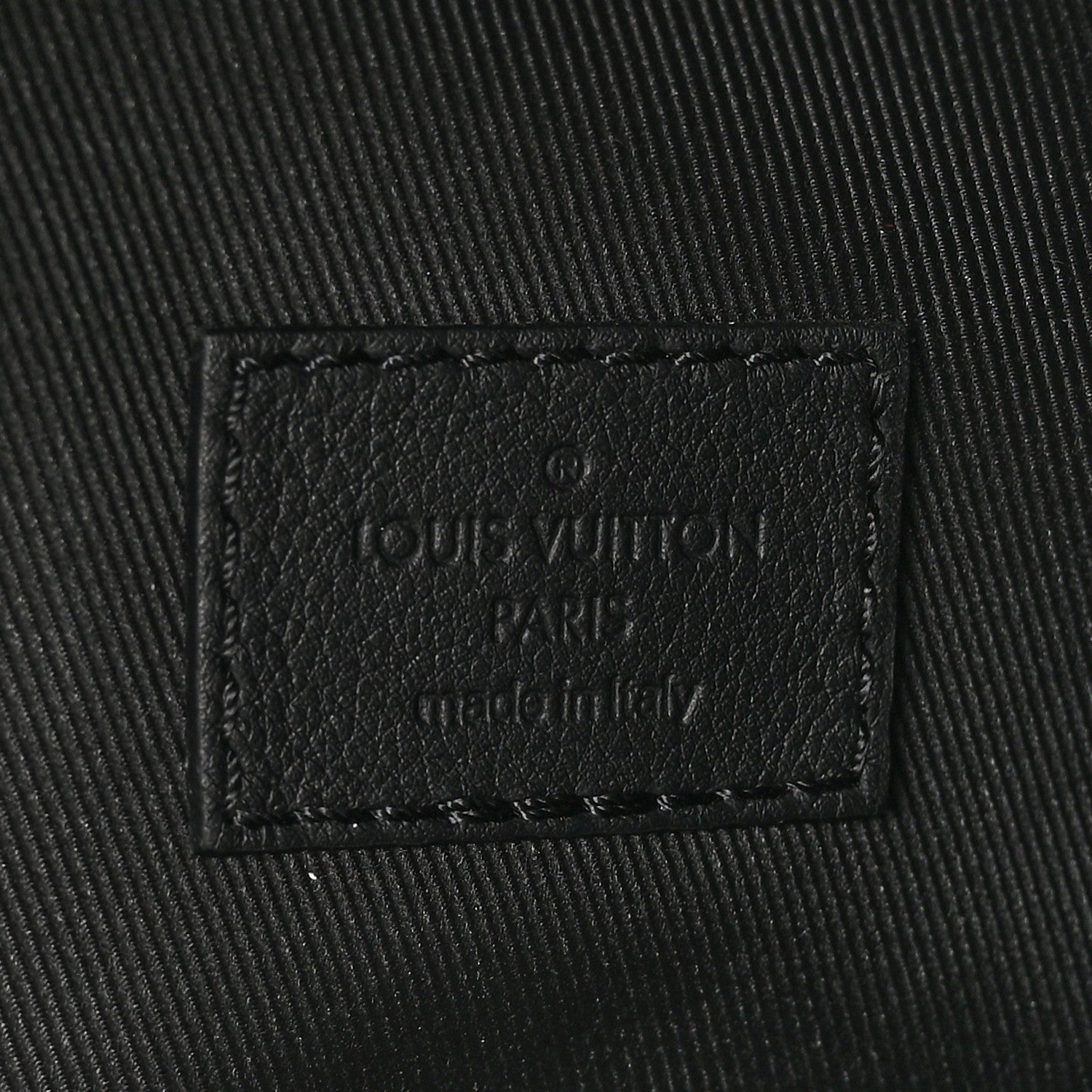 Louis Vuitton Calfskin Shadow Monogram Duo Slingbag Black 7 of 10