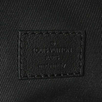 Louis Vuitton Calfskin Shadow Monogram Duo Slingbag Black 7 of 10