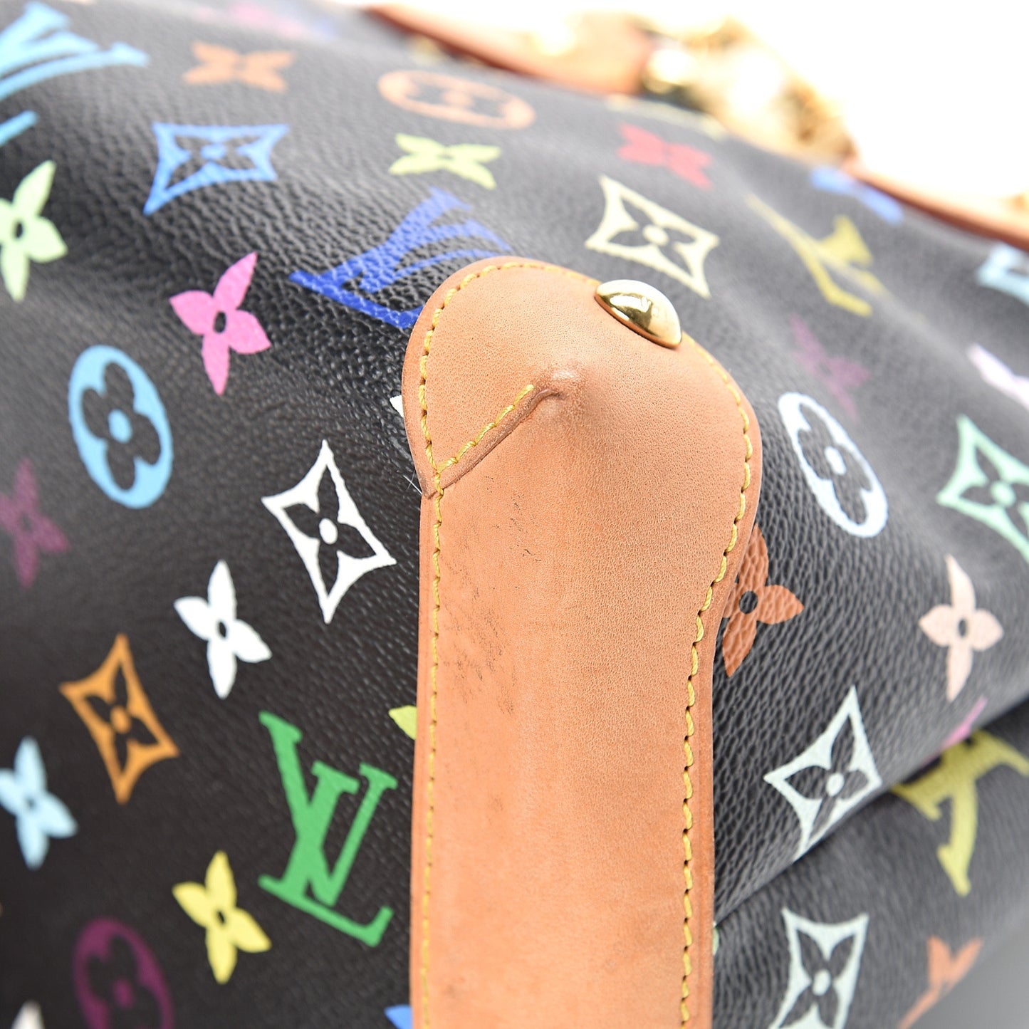 Monogram Multicolor Audra Black