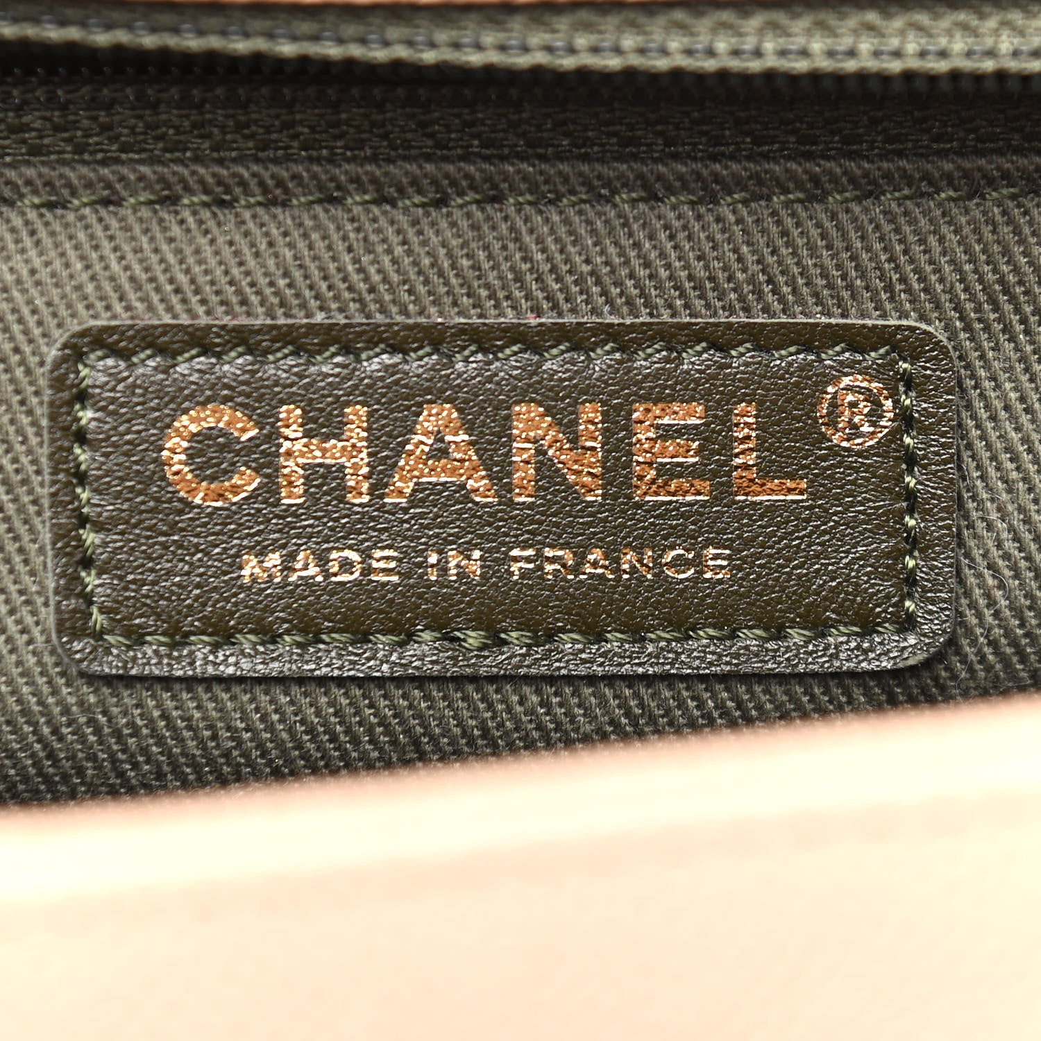 Chanel Caviar Quilted New Medium Boy Flap Beige 6 of 10