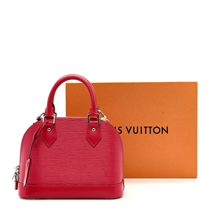 Louis Vuitton Epi Jacquard Alma BB Rose Pondicherry 11 of 11