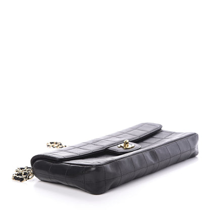Chanel Lambskin East West Chocolate Bar Flap Black 4 of 11