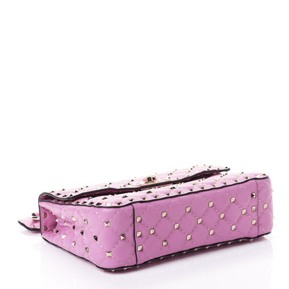 Valentino Garavani Nappa Medium Rockstud Spike Shoulder Bag Giacinto 3 of 4