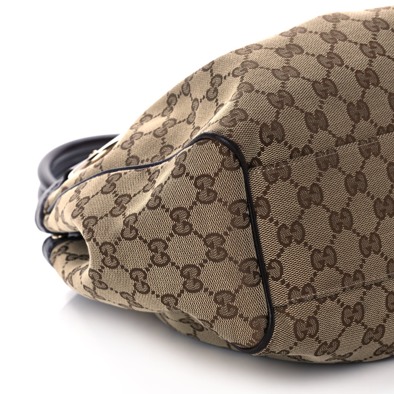 Gucci Monogram Medium Sukey Tote Dark Brown 10 of 12